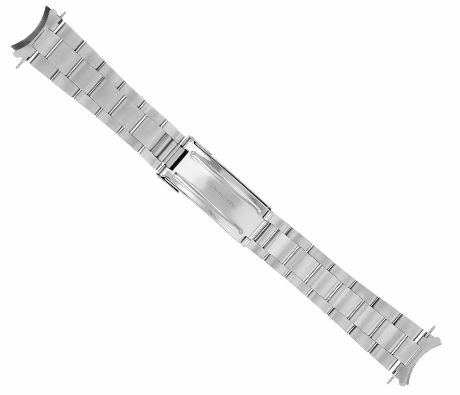 20MM OYSTER WATCH BAND SOLID LINK FOR FORTIS CHRONO REF:605.22.142 F/LOCK STEEL