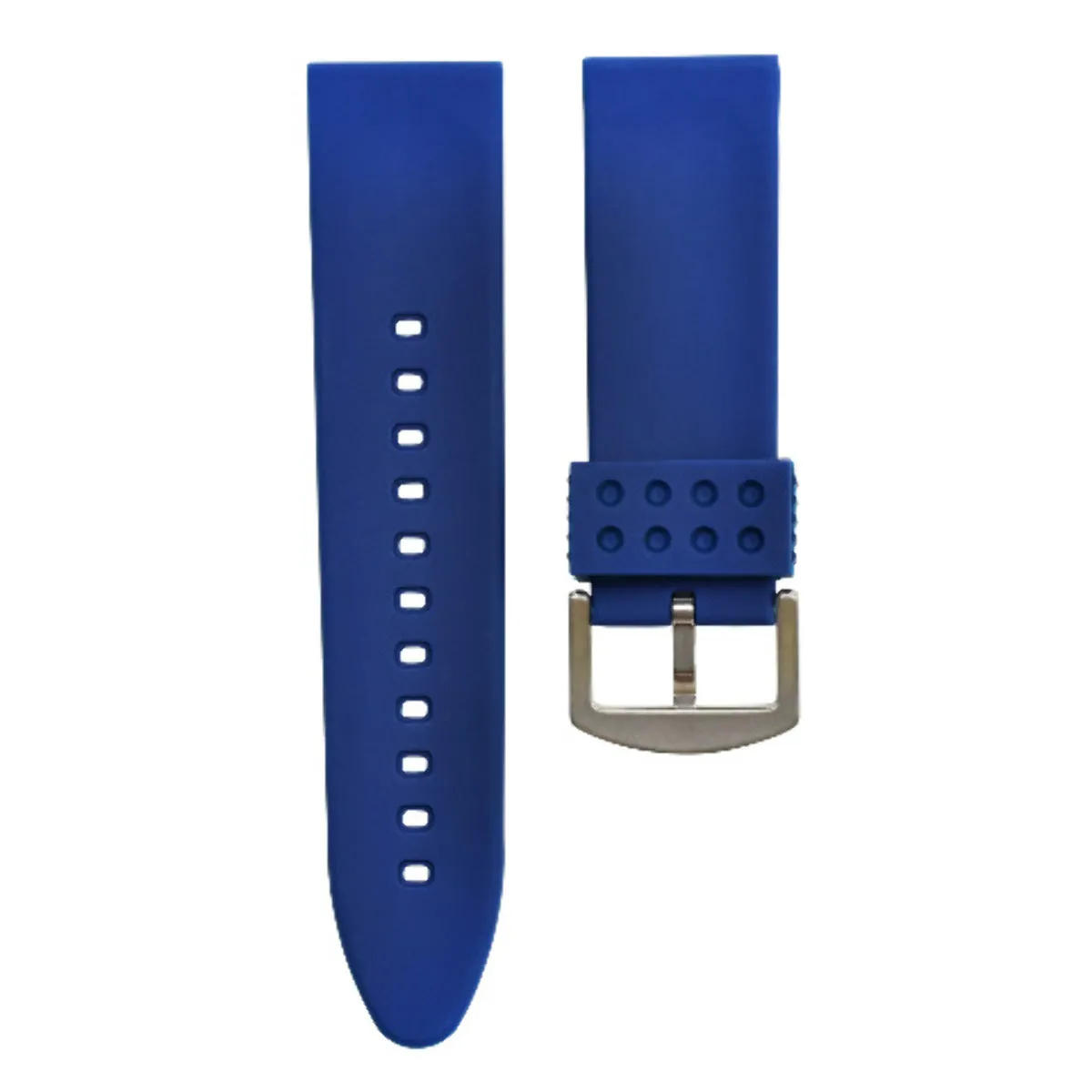 26MM RUBBER WATCH BAND DIVER STRAP FOR INVICTA  6608 4342  16230 RUSSIAN BLUE
