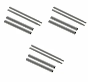 6   6 SCREW   TUBES FOR 47MM PANERAI PAM MARINA LUMINOR WATCH 26MM STRAP SWISS
