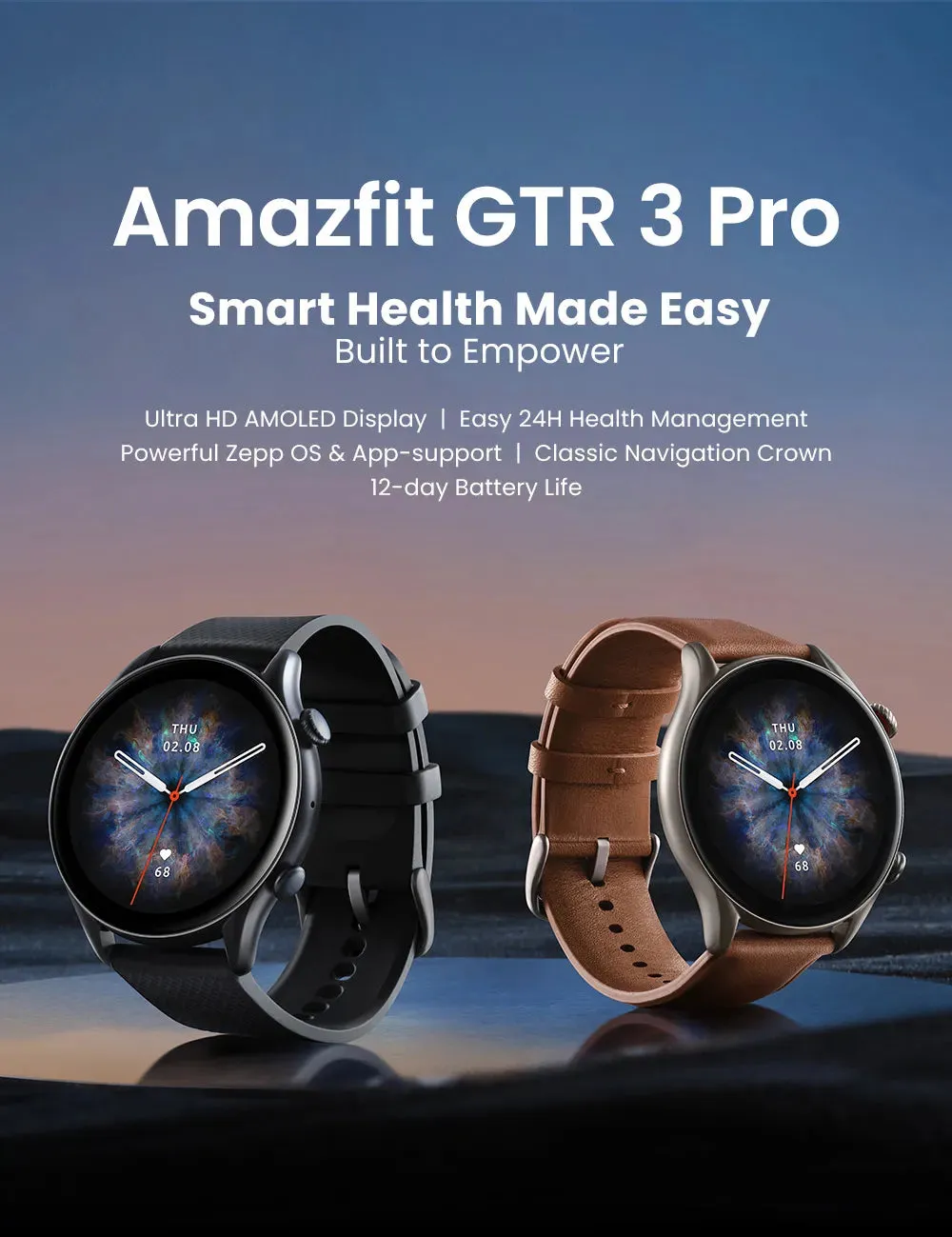 Amazfit GTR 3 Pro Smart Watch
