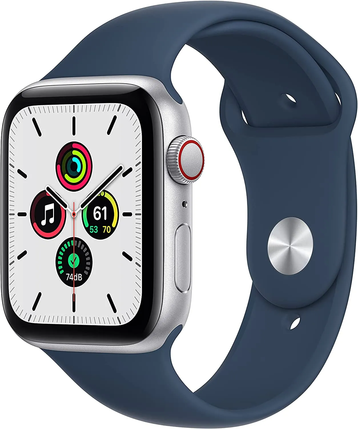 Apple Watch SE [GPS 40mm] Smart Watch w/ Gold Aluminium Case with Starlight Sport Band. Fitness & Activity Tracker, Heart Rate Monitor, Retina Display, Water Resistant