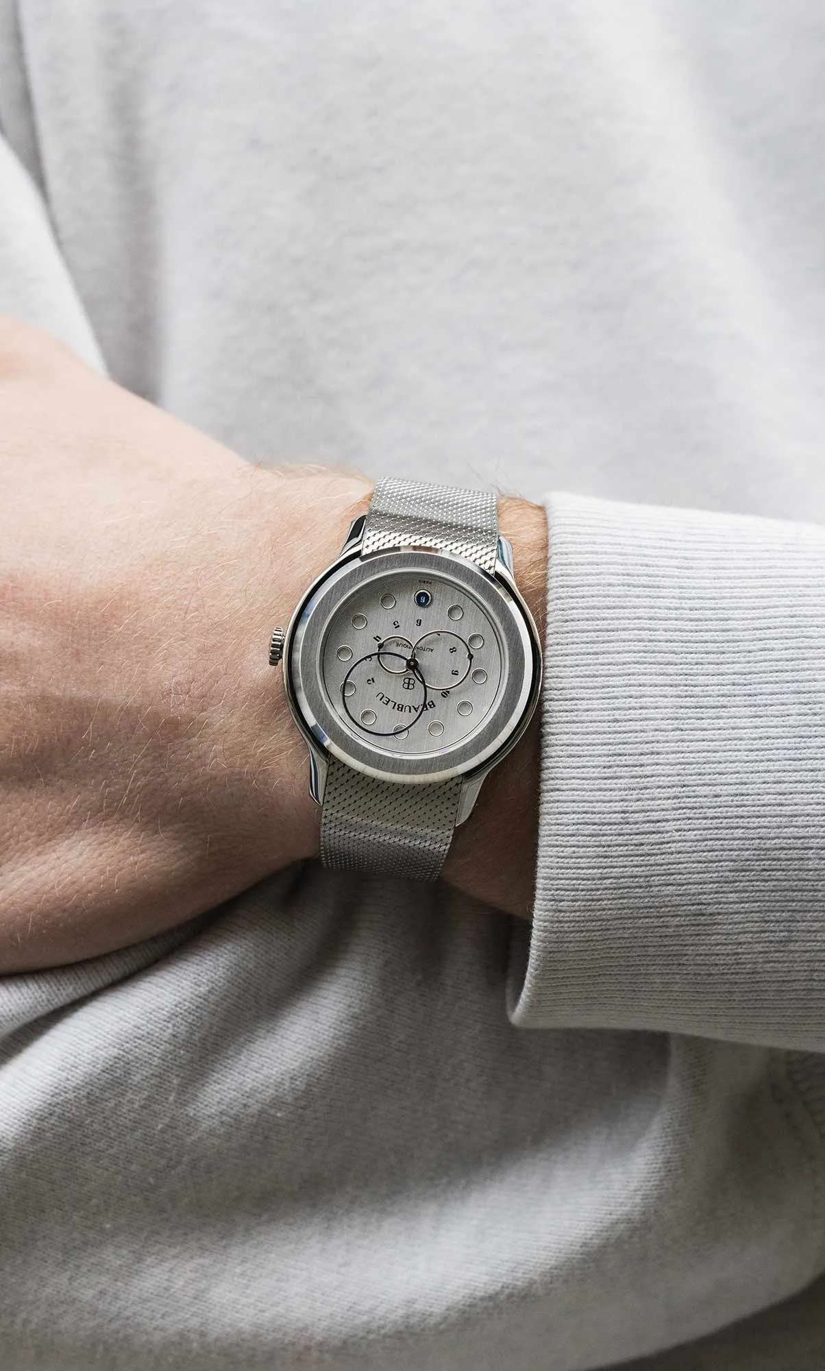 BEAUBLEU Vitruve Date Steel