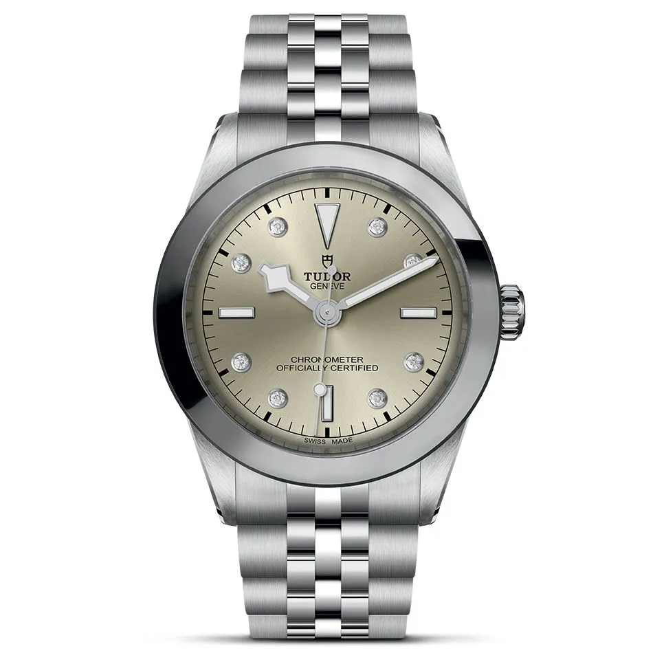 Black Bay 39 Light Champagne Diamond-Set Dial Stainless Steel Watch | 39mm | M79660-0006