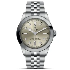 Black Bay 39 Light Champagne Diamond-Set Dial Stainless Steel Watch | 39mm | M79660-0006