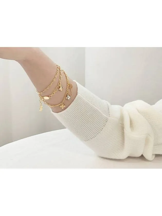 Blooming Gold Chain Bracelet 2VLVA28299