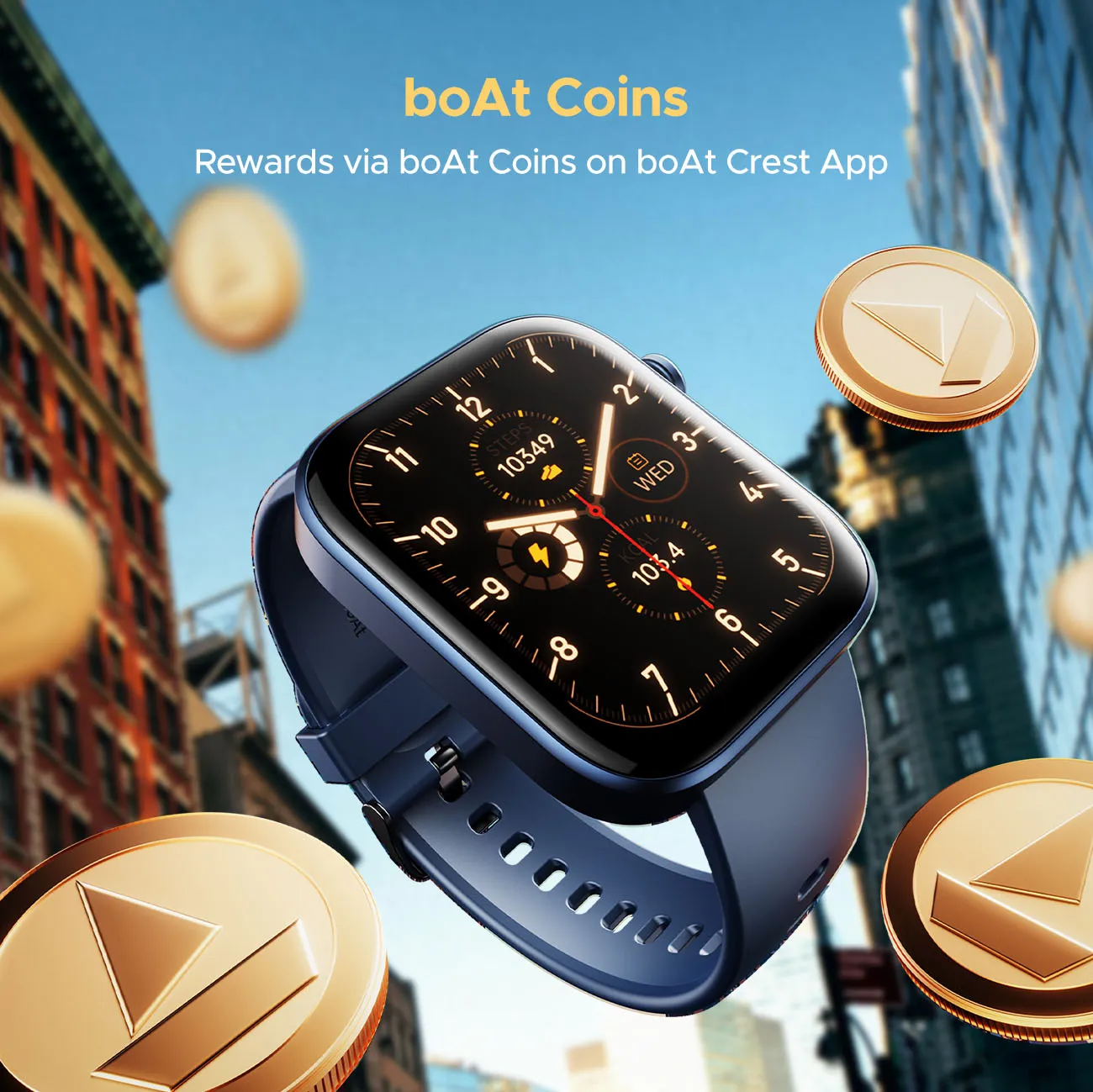 boAt Storm Call 3 | Smartwatch with built-in Map Navigation, 1.83" HD Display, BT Calling, 700  Activity Modes, SOS Feature