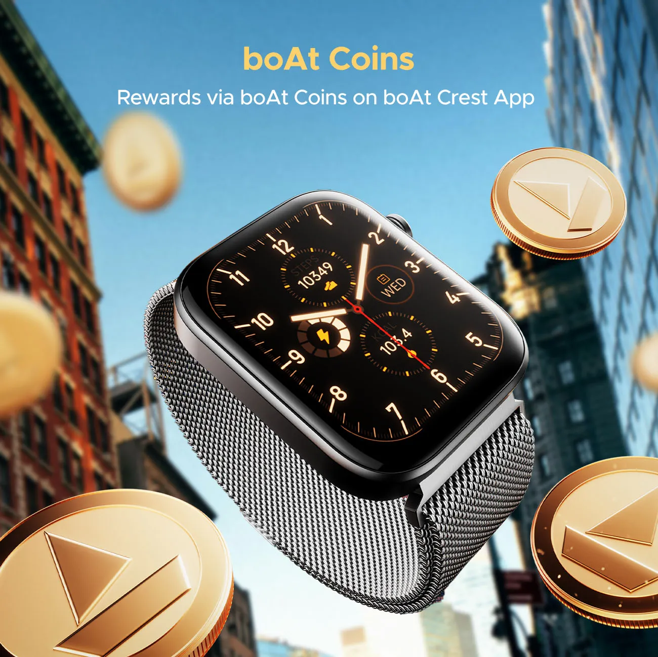 boAt Storm Call 3 | Smartwatch with built-in Map Navigation, 1.83" HD Display, BT Calling, 700  Activity Modes, SOS Feature