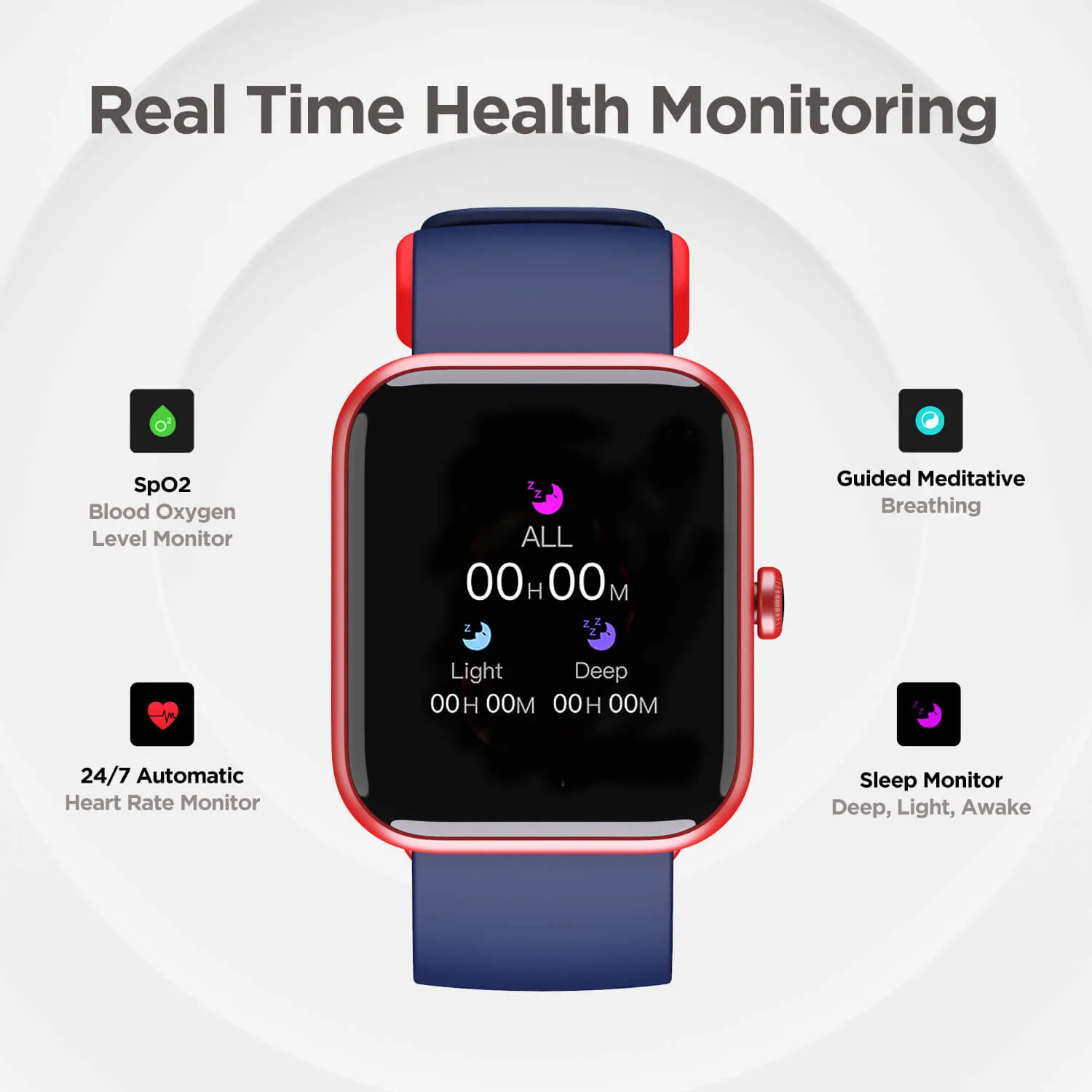 boAt Watch Xtend‌ RTL | Premium Smart Watch with Alexa Built-in, 1.69" (4.29cm) Big Square Display, 50  watch faces