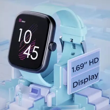 boAt Wave Beat | Best Fitness Tracker Smartwatch with 1.69" (4.29 cm) HD Display, 7 Day Battery Life, 10  Sports Modes