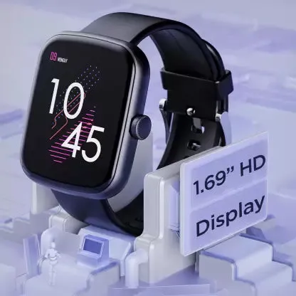 boAt Wave Beat | Best Fitness Tracker Smartwatch with 1.69" (4.29 cm) HD Display, 7 Day Battery Life, 10  Sports Modes