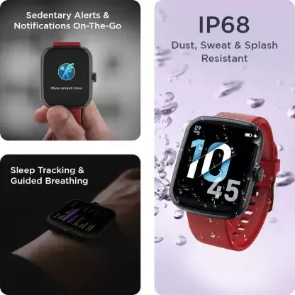 boAt Wave Beat | Best Fitness Tracker Smartwatch with 1.69" (4.29 cm) HD Display, 7 Day Battery Life, 10  Sports Modes