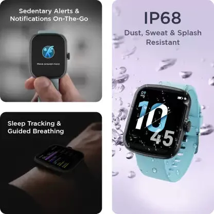 boAt Wave Beat | Best Fitness Tracker Smartwatch with 1.69" (4.29 cm) HD Display, 7 Day Battery Life, 10  Sports Modes