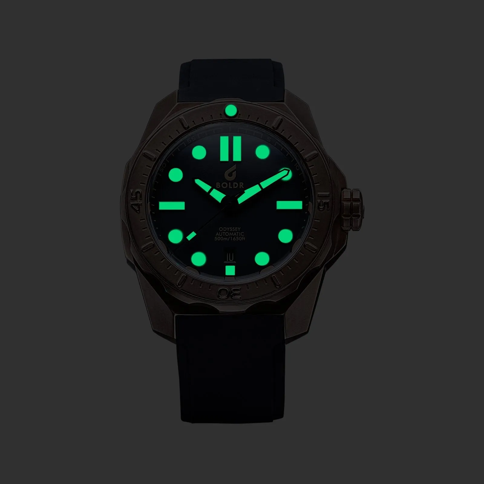 Boldr Watch Odyssey Bronze Prussian Blue Limited Edition D