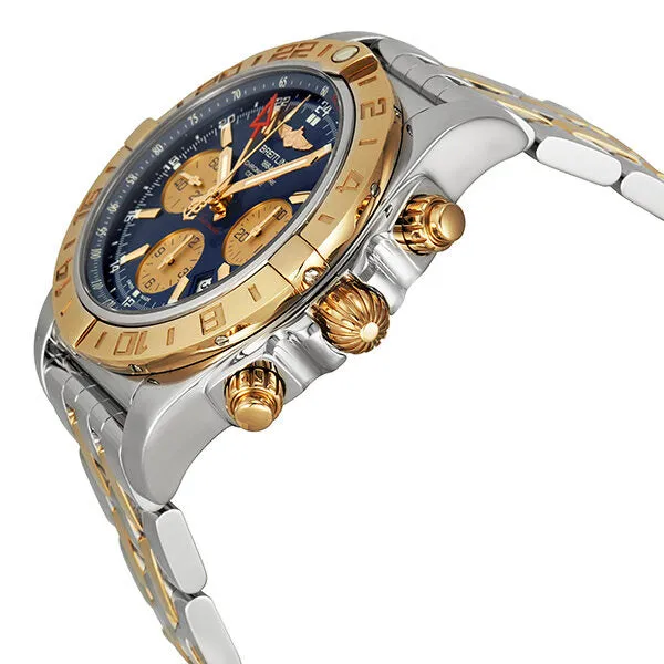 Breitling Chronomat GMT Automatic Chronograph Blue Dial Men's Watch CB042012-C858TT CB042012-C858-375C