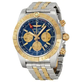 Breitling Chronomat GMT Automatic Chronograph Blue Dial Men's Watch CB042012-C858TT CB042012-C858-375C