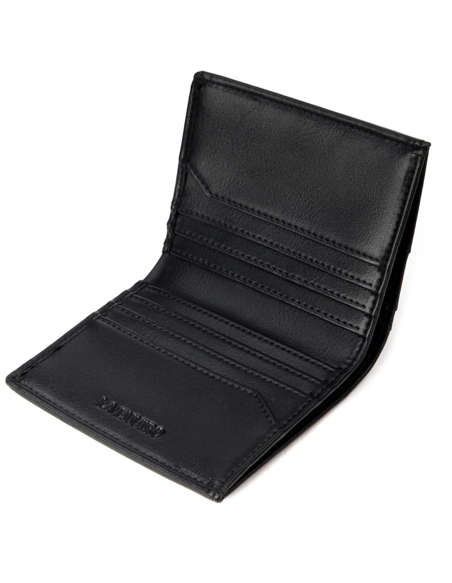 Broome Vegan Minimalist Unisex Wallet | Black