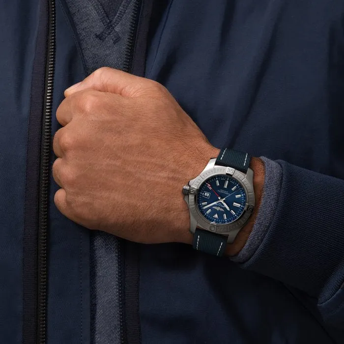 BRT Watch Avenger AutoMTic GMT 45 Leather Tang Type D