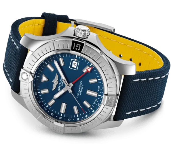 BRT Watch Avenger AutoMTic GMT 45 Leather Tang Type D