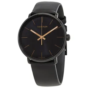 Calvin Klein Highno Quartz Black Dial Men's Watch K8M214CB