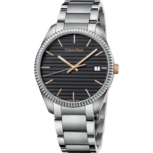 Calvin Klein K5R31B41 Alliance Stainless Steel Men Watches Lexor Miami