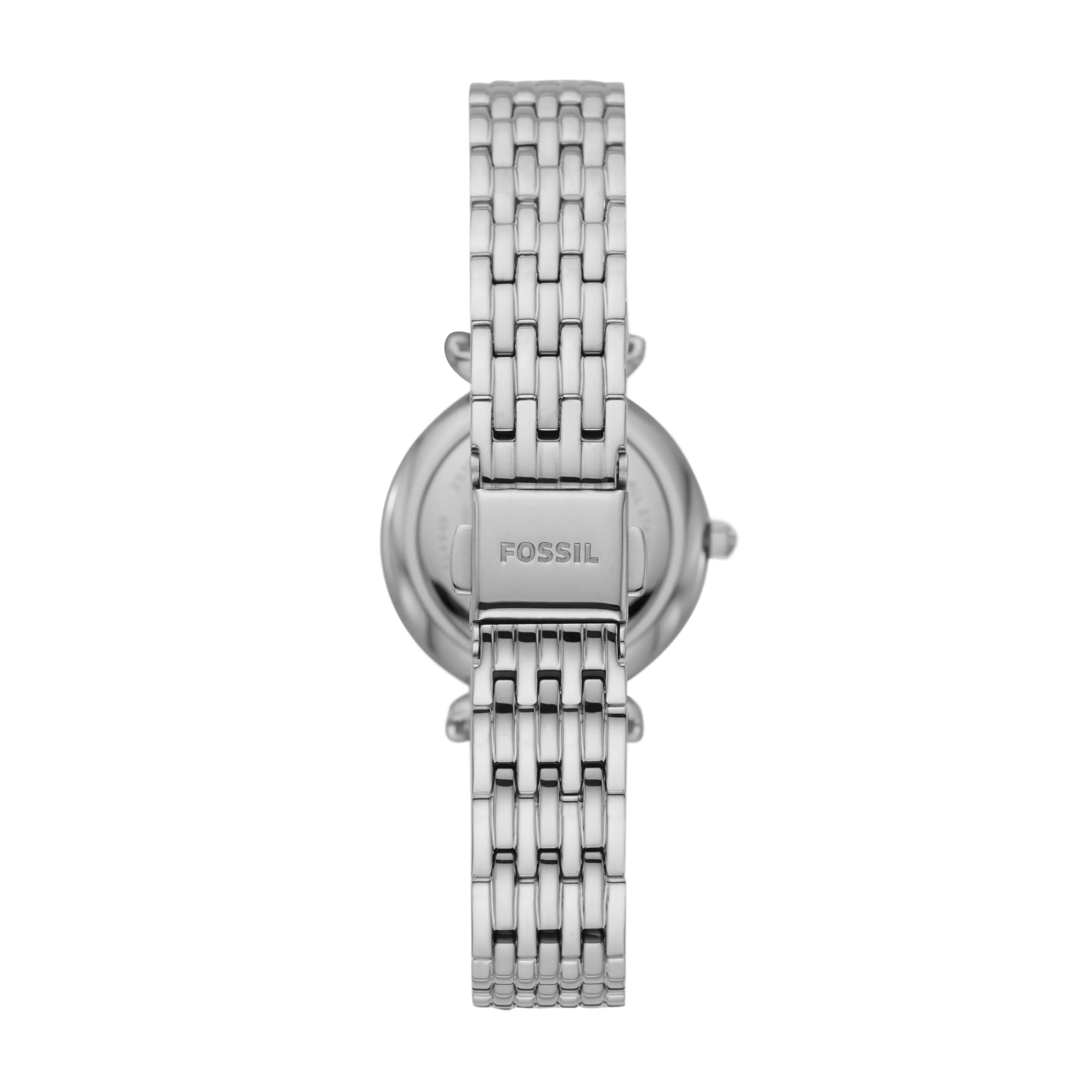 Carlie Mini Three-Hand Stainless Steel Watch