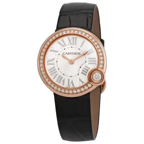 Cartier Ballon Blanc de Cartier 18kt Pink Gold Diamonds Ladies Watch WJBL0005