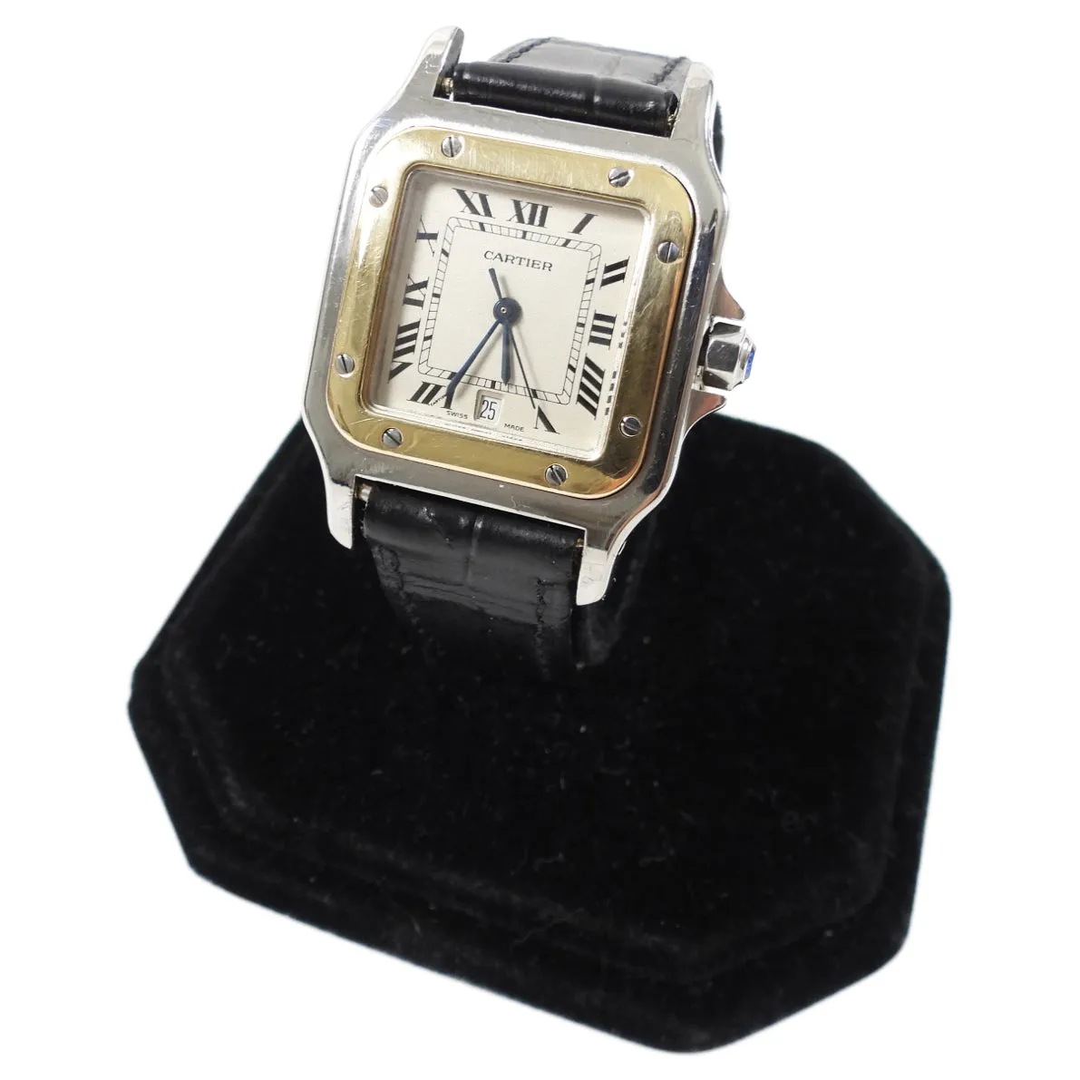 Cartier Santos Galbee Two-Tone 29mm 1566 Watch