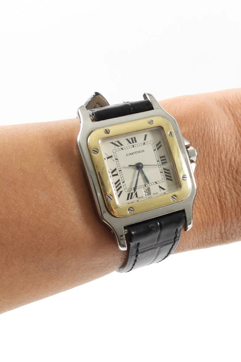 Cartier Santos Galbee Two-Tone 29mm 1566 Watch