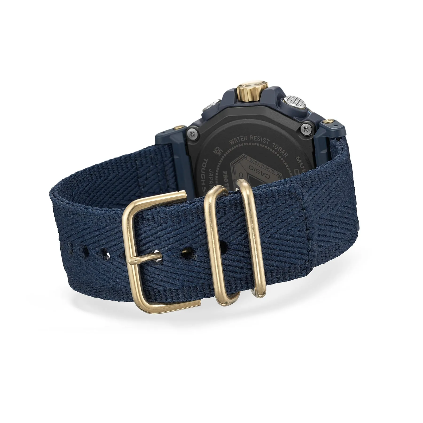 Casio Protrek Vintage Solar Leather Blue Dial Watch PRW61SS-2D