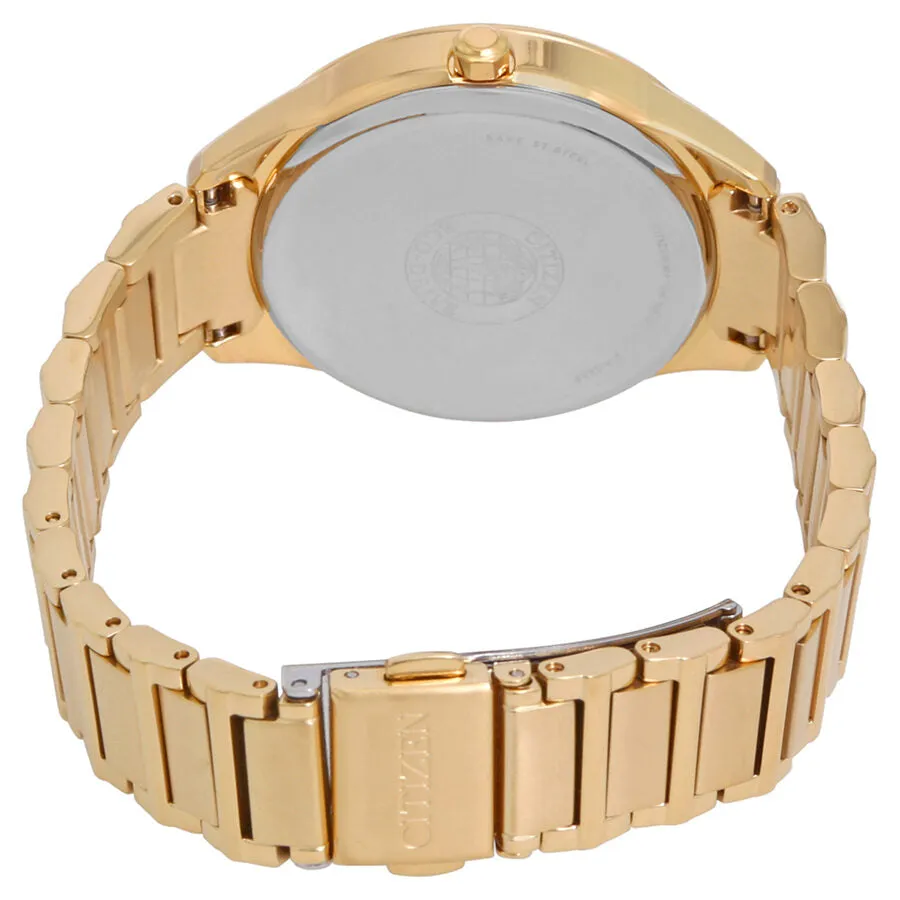 Citizen Chandler Crystal Eco-Drive Silver Dial Ladies Watch FE6102-53A