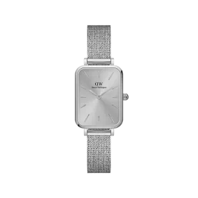 Daniel Wellington Quadro 20X26 Unitone Silver Watch