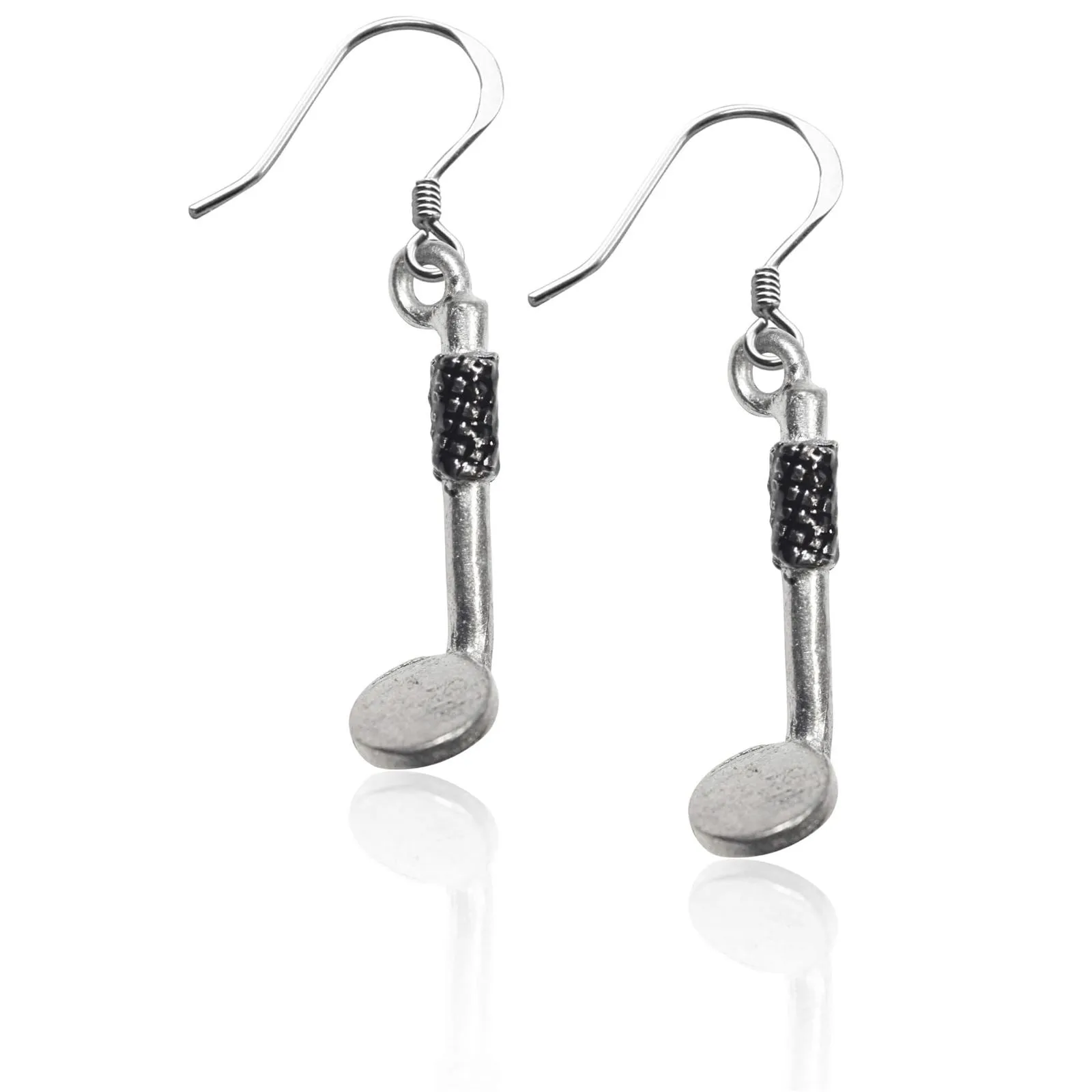 Dental Mirror Charm Earrings