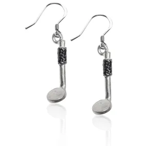 Dental Mirror Charm Earrings