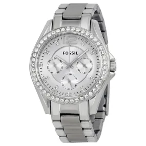 Fossil Riley Multi-Function Silver Dial Ladies Watch ES3202