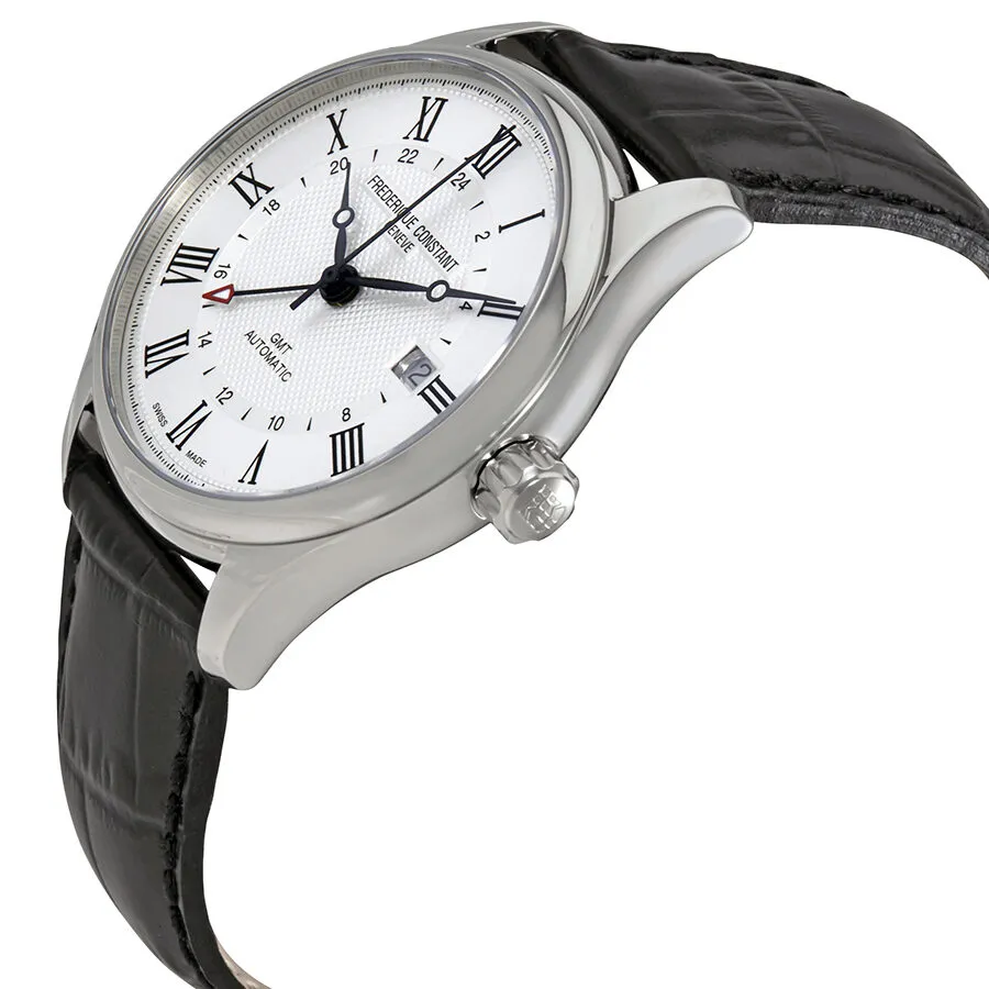 Frederique Constant Classic GMT Automatic Silver Dial Men's Watch FC-350MC5B6