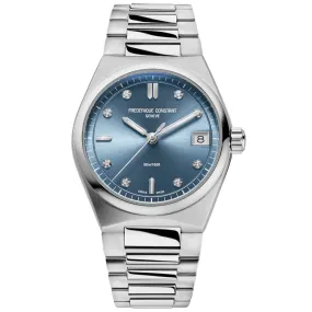 Frederique Constant Highlife Blue Dial Ladies Quartz Watch FC-240LND2NH6B