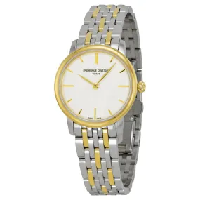 Frederique Constant Slimline Silver Dial Ladies Watch FC-200S1S33B3