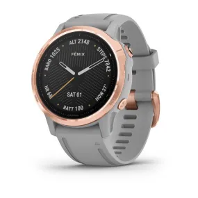 Garmin 010-02159-20 Fēnix® 6S Pro And Sapphire Edition Gray Silicone Strap Unisex Watches