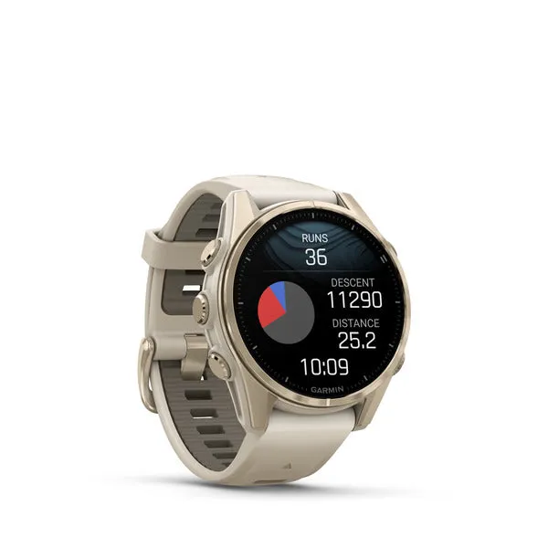 GARMIN Fenix 8 Amoled Sapphire Soft Gold 43mm