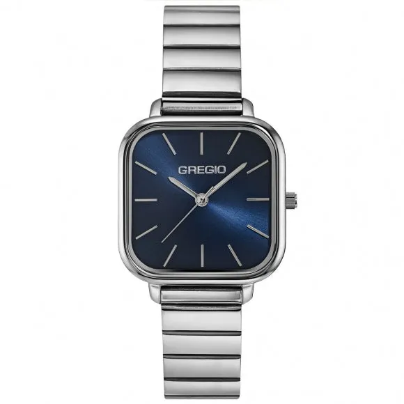 Gregio Aline Watch- Silver/Blue