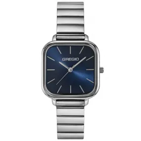 Gregio Aline Watch- Silver/Blue