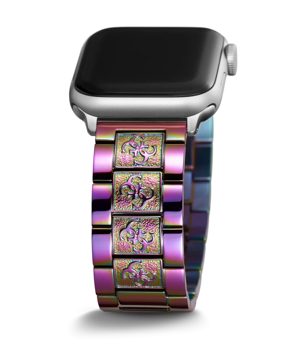 GUESS Logo Stainless Steel Band for Apple 38-40 mm Watch