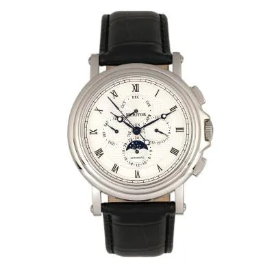 Heritor Automatic Kingsley Leather-Band Watch w/Day/Date