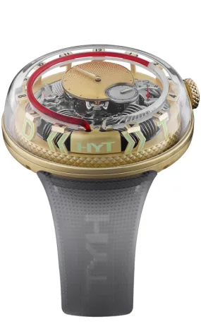 HYT Watches H2.0 Time Is Fluid Gold Limited Edition