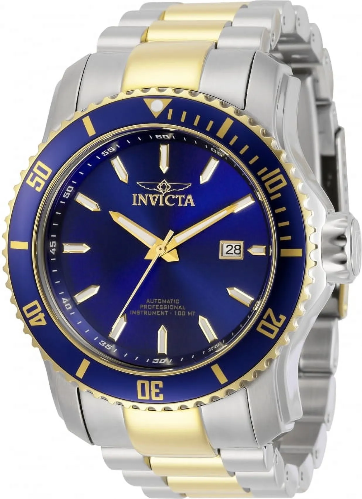 Invicta Pro Diver Automatic Blue Dial Two-tone Men's Watch 30557