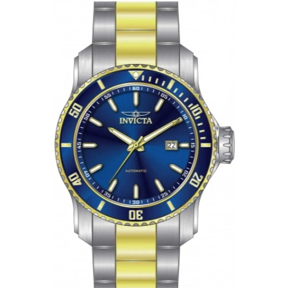 Invicta Pro Diver Automatic Blue Dial Two-tone Men's Watch 30557