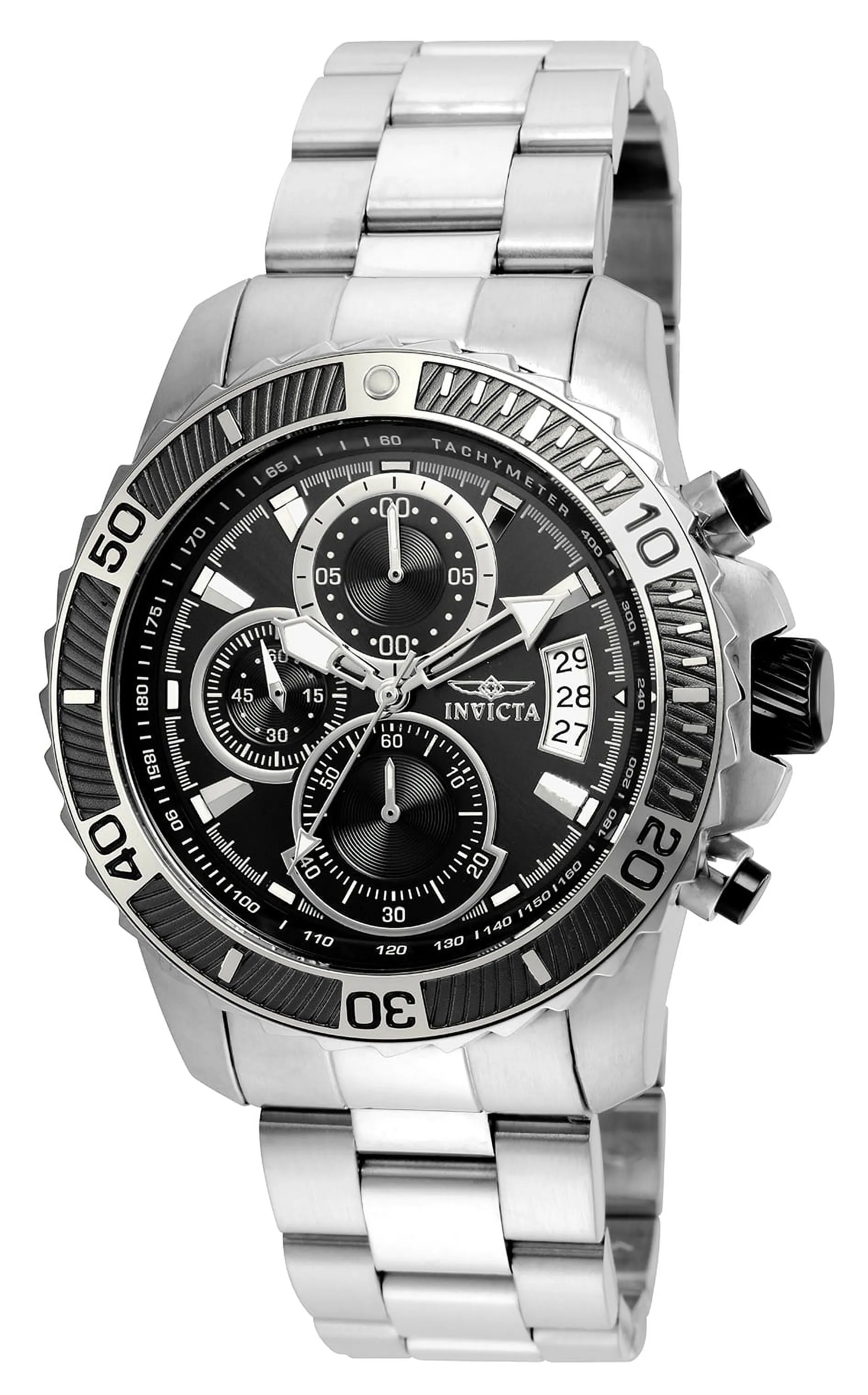 Invicta Pro Diver Chronograph Black Dial Men's Watch 22412