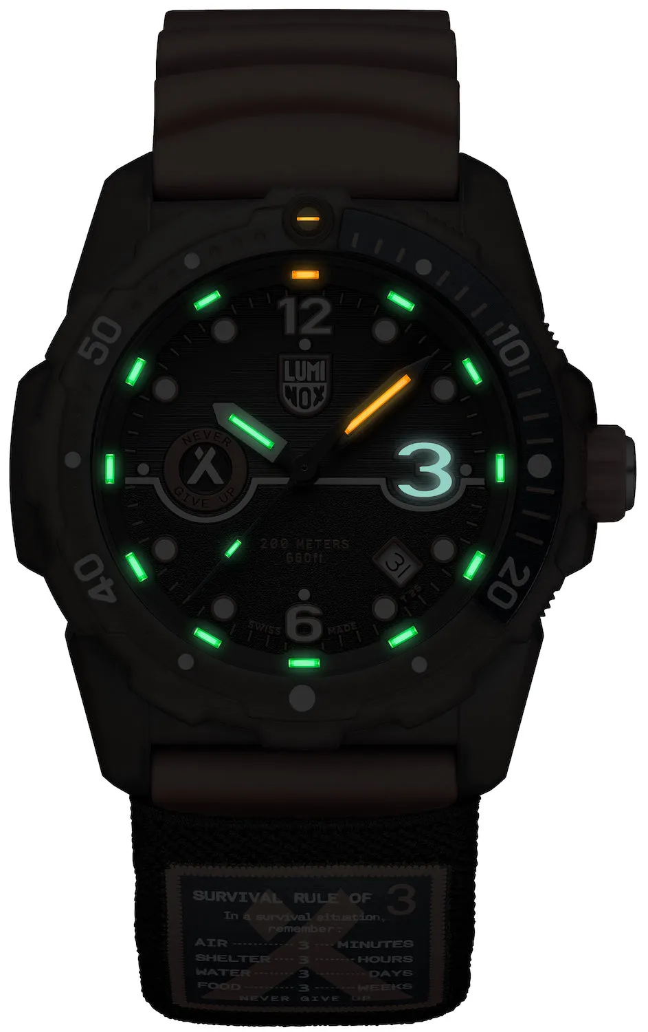 LMX Watch Bear Grylls Survival Rule Of 3 ECO 372 Series
