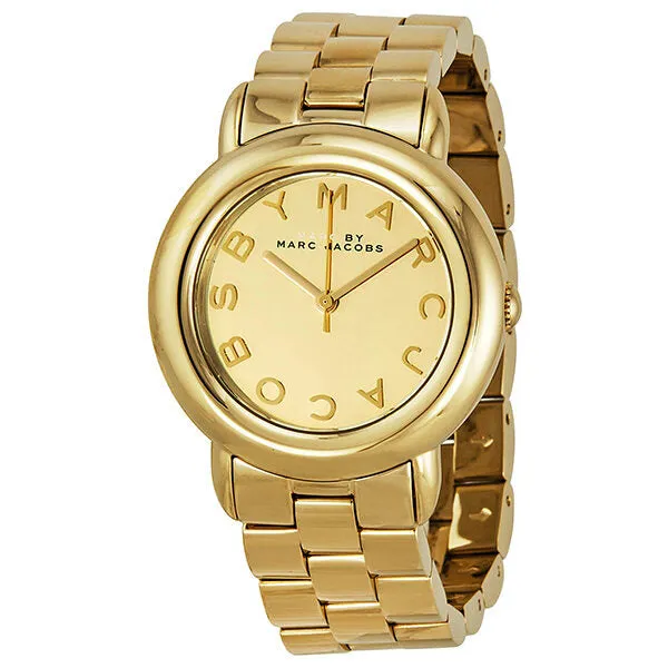 Marc By Marc Jacobs Marci Gold Dial Gold Ion-plated Ladies Watch MBM3098