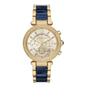 Michael Kors Parker Multi-Function Champagne Dial Ladies Watch MK6238